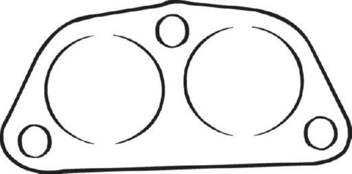 Gasket, exhaust pipe (Center and back)  Art. 256166