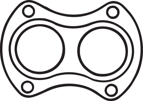 Gasket, exhaust pipe (Inner)  Art. 256418