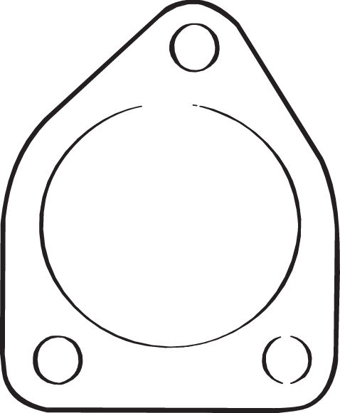 Gasket, exhaust pipe (Double cloth)  Art. 256053