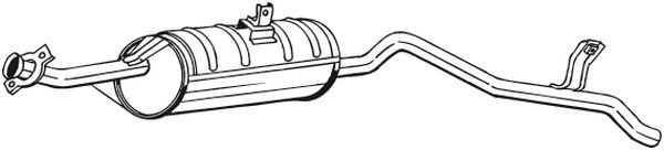 Rear Muffler  Art. 280025