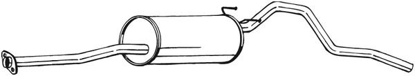 Rear Muffler  Art. 287405