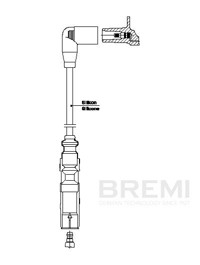 Ignition Cable (For cylinder 5, for cylinder 4, for cylinder 3, for cylinder 2, for cylinder 1)  Art. 1A3225