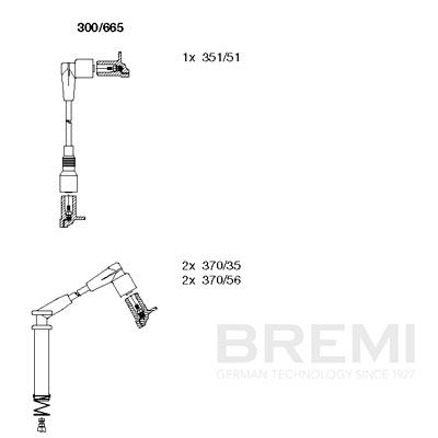 Ignition Cable Kit (From Poland to distributor)  Art. 300665