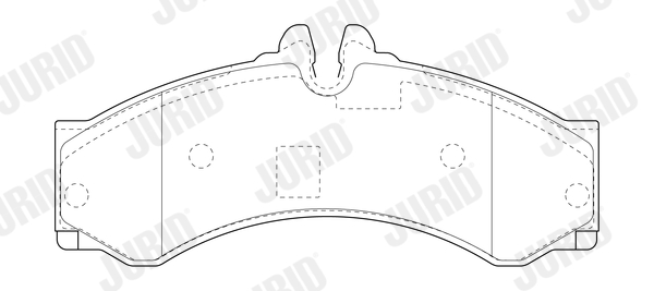 Brake Pad Set, disc brake (Front axle)  Art. 2915309560