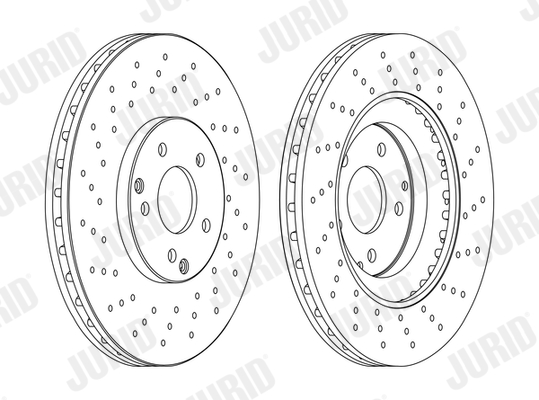 Brake Disc (Front axle)  Art. 562354JC1