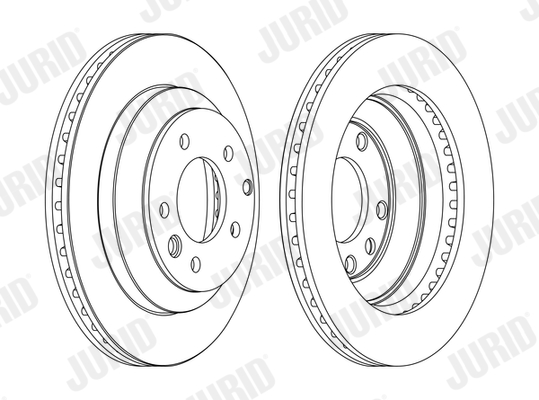 Brake Disc (Rear axle)  Art. 562393JC1