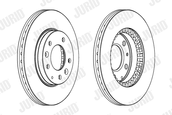 Brake Disc (Front axle)  Art. 562446JC