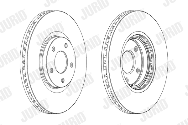 Brake Disc (Front axle)  Art. 562465JC