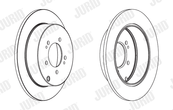 Brake Disc (Rear axle)  Art. 562527JC