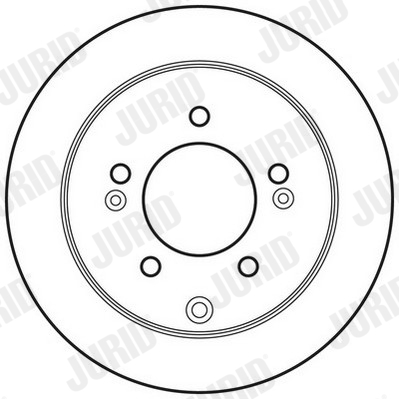 Brake Disc (Rear axle)  Art. 562686JC