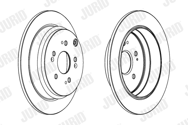 Brake Disc (Rear axle)  Art. 562884JC