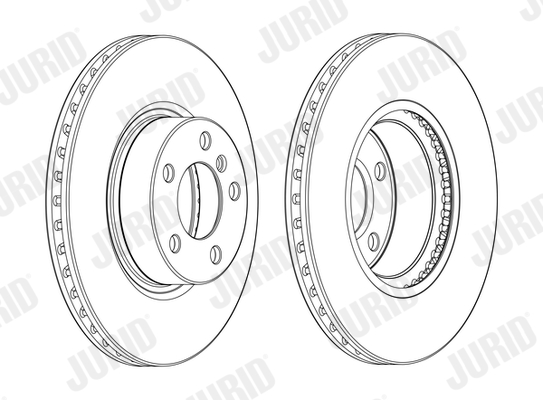 Brake Disc (Front axle)  Art. 562891JC1