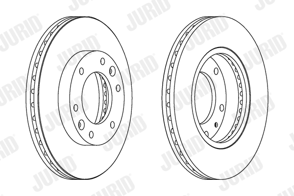 Brake Disc (Front axle)  Art. 562918JC