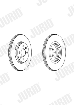 Brake Disc (Rear axle)  Art. 562959JC