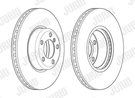 Brake Disc (Ventilated)  Art. 562979JC1