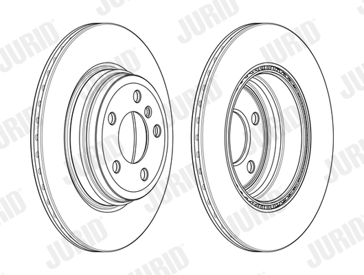 Brake Disc (Rear axle)  Art. 562980JC