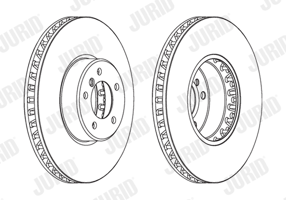 Brake Disc (Front axle)  Art. 563045JC1