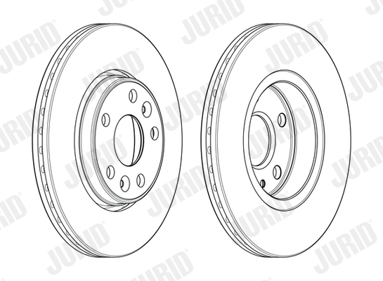 Brake Disc (Front axle)  Art. 563080JC