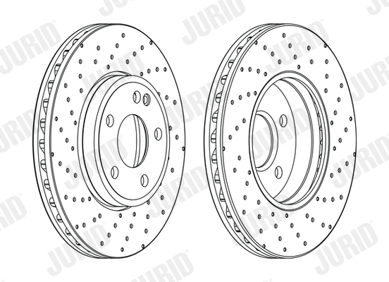 Brake Disc (Front axle)  Art. 563118JC