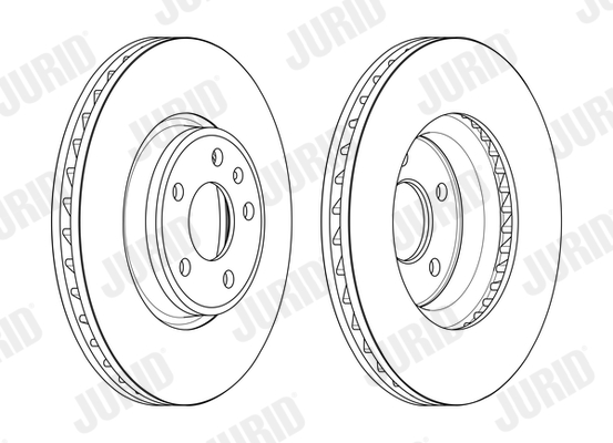 Brake Disc (Front axle)  Art. 563174JC1