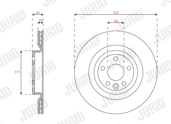 Brake Disc  Art. 563639JC