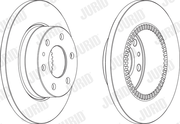 Brake Disc (Rear axle)  Art. 569163J