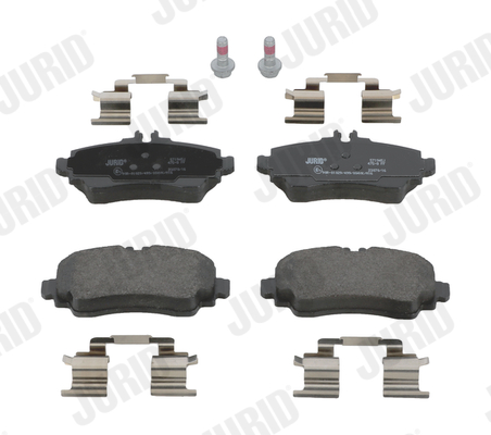 Brake Pad Set, disc brake (Front axle)  Art. 571945J