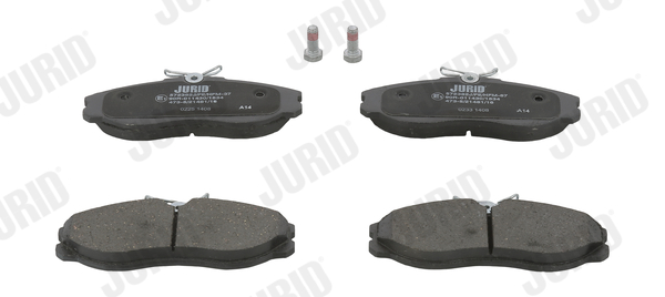 Brake Pad Set, disc brake (Front axle)  Art. 572382J