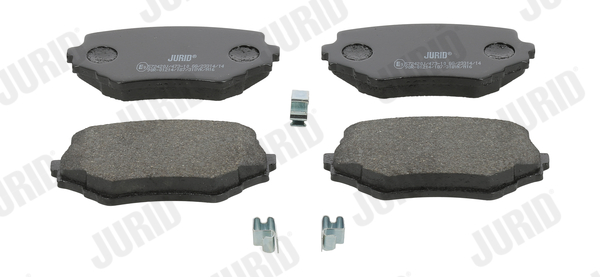 Brake Pad Set, disc brake (Front axle)  Art. 572420J