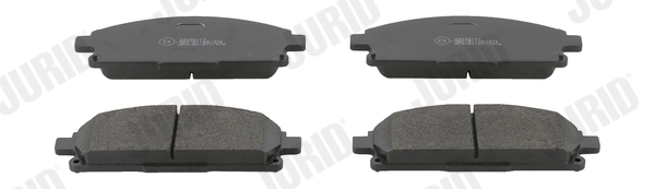 Brake Pad Set, disc brake (Front axle)  Art. 572466J