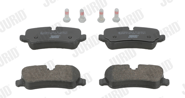 Brake Pad Set, disc brake (Rear axle)  Art. 572522J