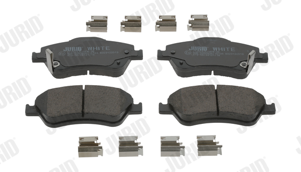 Brake Pad Set, disc brake (Front axle)  Art. 572524JC