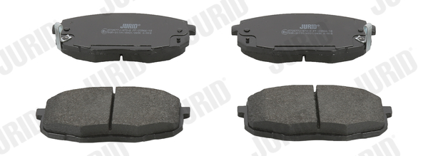 Brake Pad Set, disc brake (Front axle)  Art. 572577J