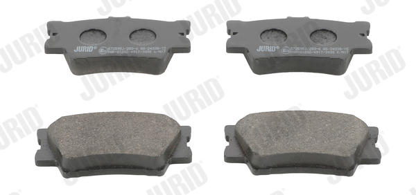 Brake Pad Set, disc brake (Rear axle)  Art. 572595J