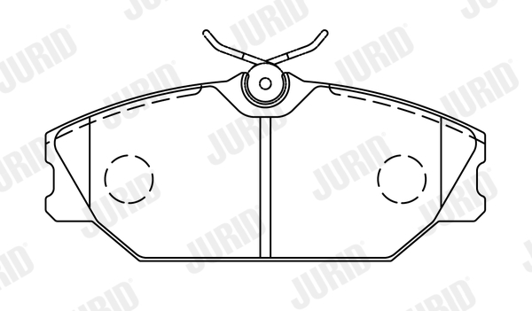 Brake Pad Set, disc brake (Front axle)  Art. 573008J