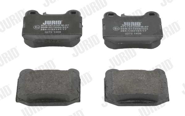 Brake Pad Set, disc brake (Rear axle)  Art. 573147J