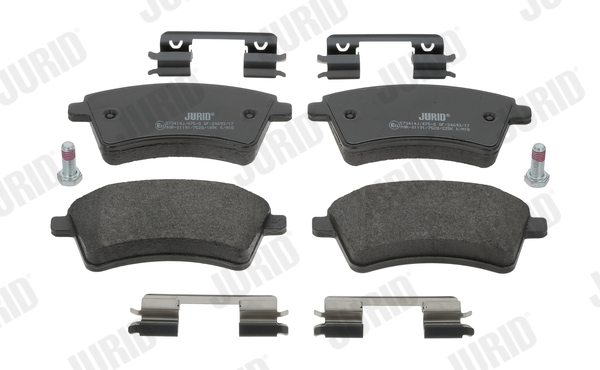 Brake Pad Set, disc brake (Front axle)  Art. 573414J