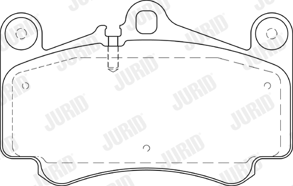 Brake Pad Set, disc brake (Front axle)  Art. 573645J