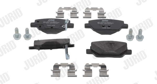 Brake Pad Set, disc brake (Rear axle)  Art. 573918J