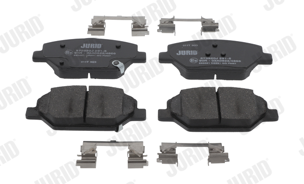 Brake Pad Set, disc brake (Front axle)  Art. 573920J