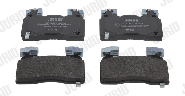 Brake Pad Set, disc brake  Art. 574007J