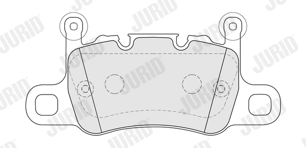 Brake Pad Set, disc brake  Art. 574102J