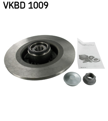 Brake Disc (Rear axle, Rear axle)  Art. VKBD1009