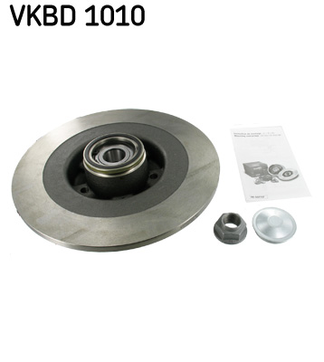 Brake Disc (Rear axle, Rear axle)  Art. VKBD1010