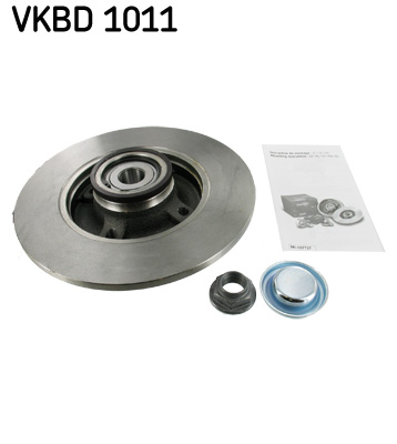 Brake Disc (Rear axle, Rear axle)  Art. VKBD1011