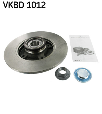 Brake Disc (Rear axle, Rear axle)  Art. VKBD1012