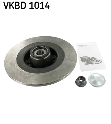 Brake Disc (Rear axle, Rear axle)  Art. VKBD1014