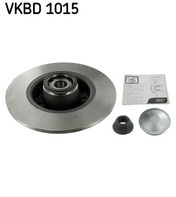 Brake Disc (Rear axle, Rear axle)  Art. VKBD1015