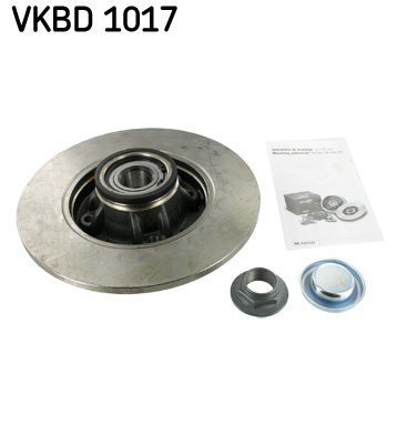 Brake Disc (Rear axle, Rear axle)  Art. VKBD1017