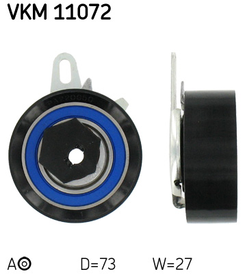 Tensioner Pulley, timing belt (Front axle, Right, Left)  Art. VKM11072